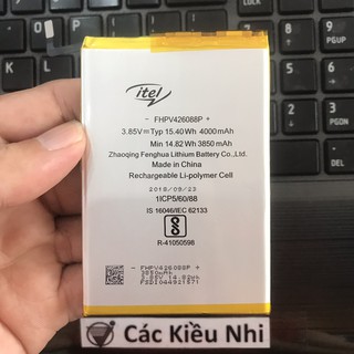 Pin iTel P13 P32 P33 | BL-38Ai 4000mAh 3.85V 15.40Wh | chính hãng