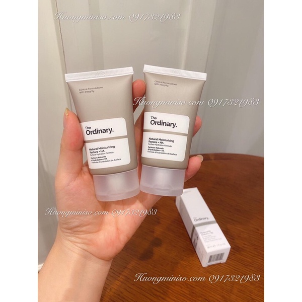 Kem Dưỡng  THE ORDINARY NATURAL MOISTURIZING FACTORS + HA