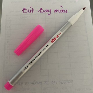 BÚT VẼ VẢI TỰ BAY MÀU.