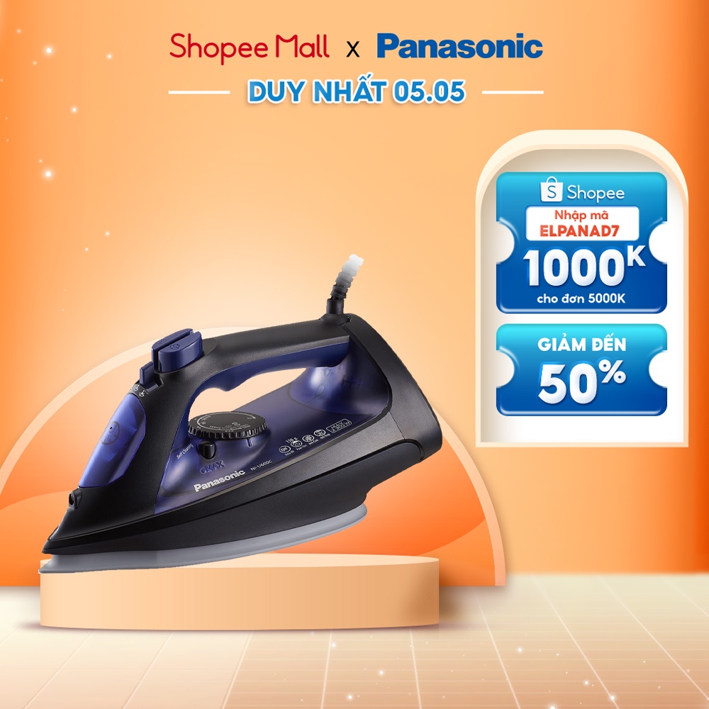 [Mã ELPANA5G giảm 10% đơn 500K]Bàn Ủi Điện Panasonic NI-U600CARA (2300W) - Hàng Chính Hãng