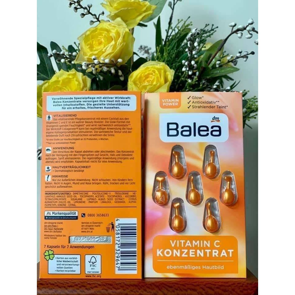 VỈ VIÊN NANG VITAMIN C BALEA  ĐỨC