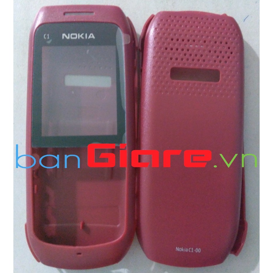 VỎ KHÔNG PHÍM NOKIA C1 00 MÀU ĐỎ