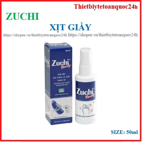 Combo 10 lọ Zuchi khử mùi hôi giày