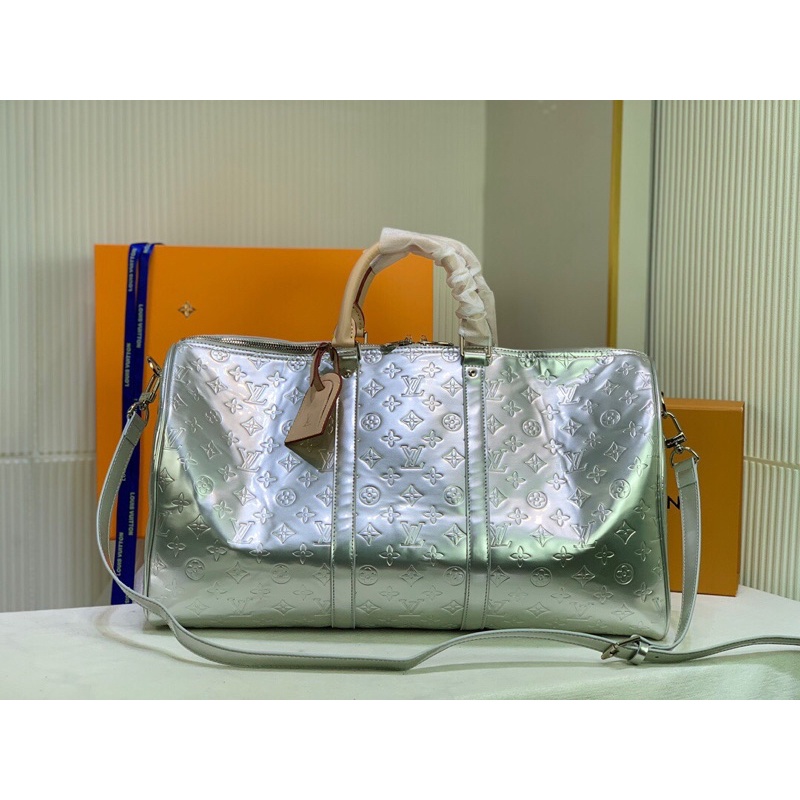 Túi xách du lịch thương hiệu thời trang cao cấp Louis Vuitton LV 2021 Monogram Vernis