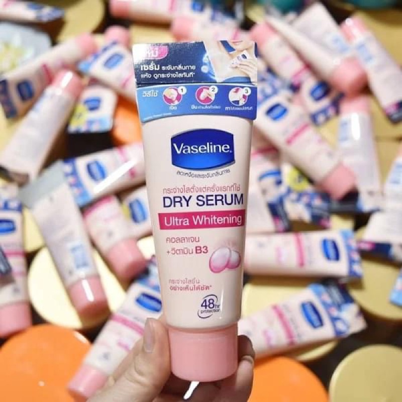 Kem Thâm Nách Thái Lan Tone Up Vaseline Dry Serum Ultra Bright Thâm Nách Thái Lan Kem Trắng Nách
