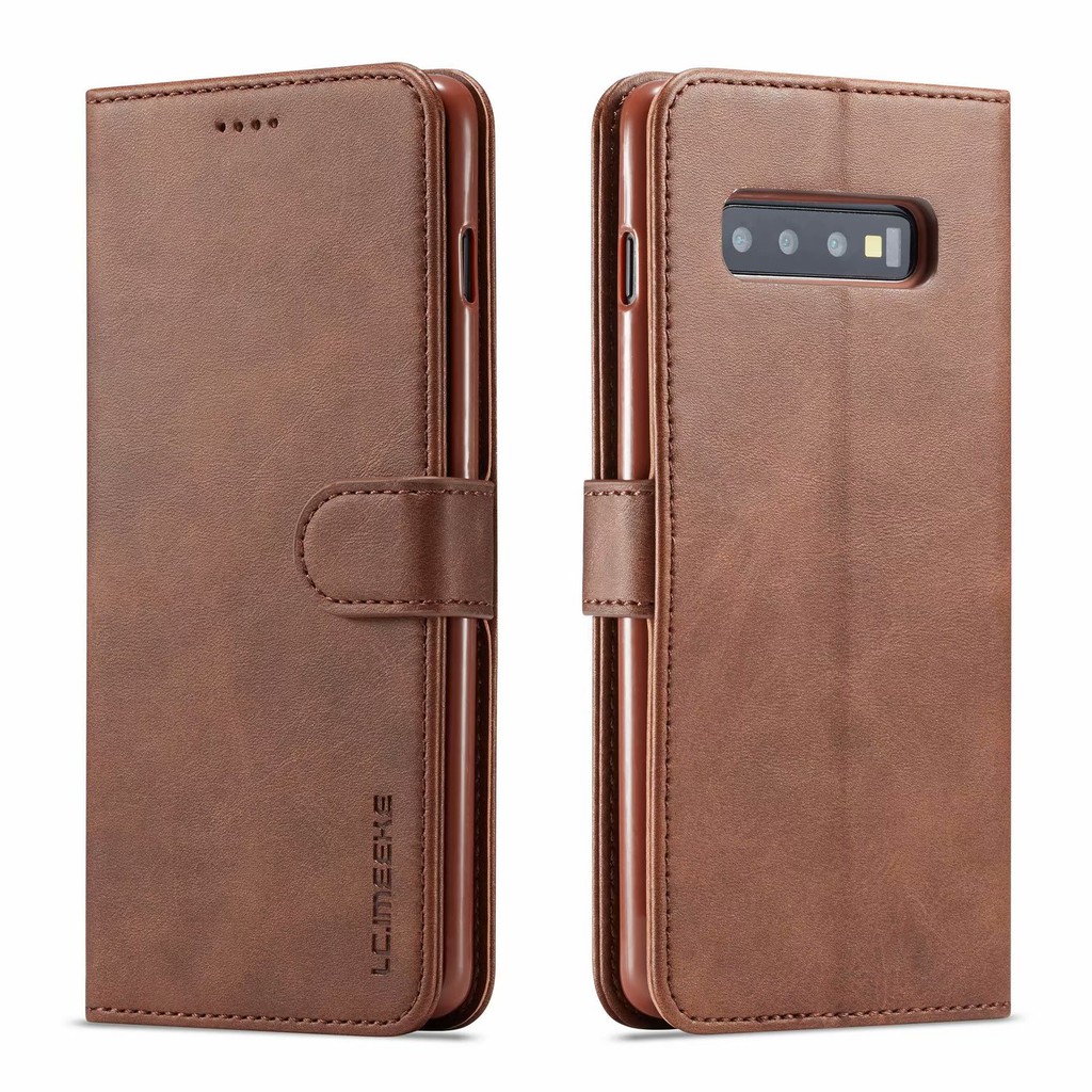 Flap leather case For Samsung Galaxy S10 S9 Plus S10E 5G Note 10 9 8 Cover Casing