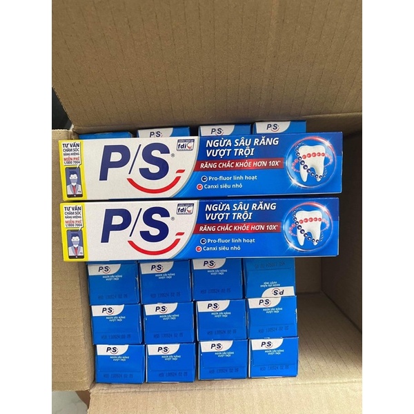 Kem Đánh Răng P/S Ngừa Sâu Răng Vượt Trội 180g