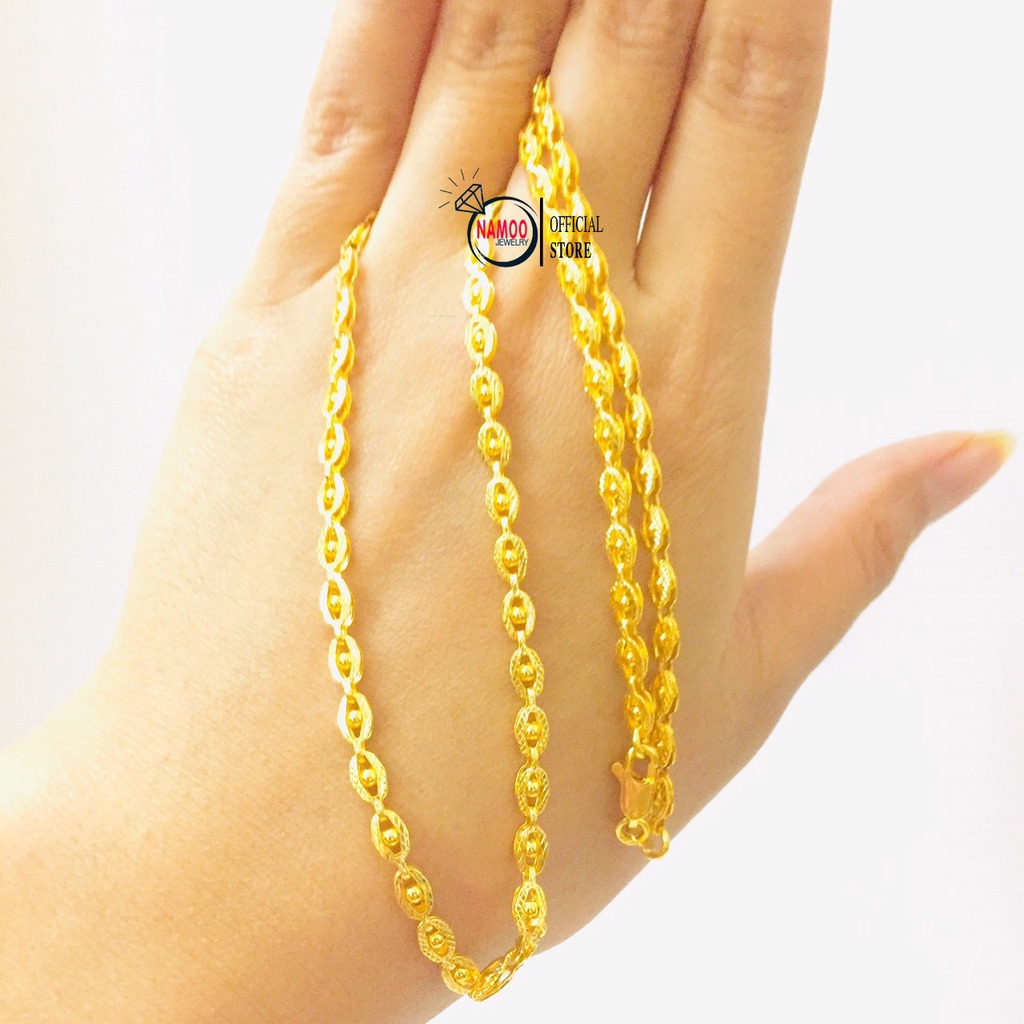 Dây Chuyền Trơn V014 Hình Thoi Dài 50cm