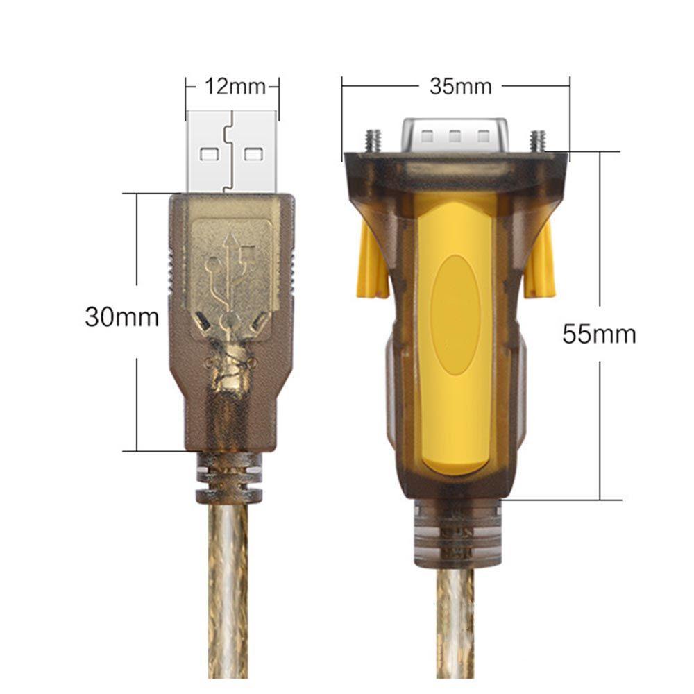 Dây Cáp Chuyển Đổi Cổng USB Sang RS232 Hỗ Trợ Windows COM