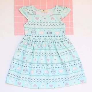 Váy bé gái cotton size 1-10y