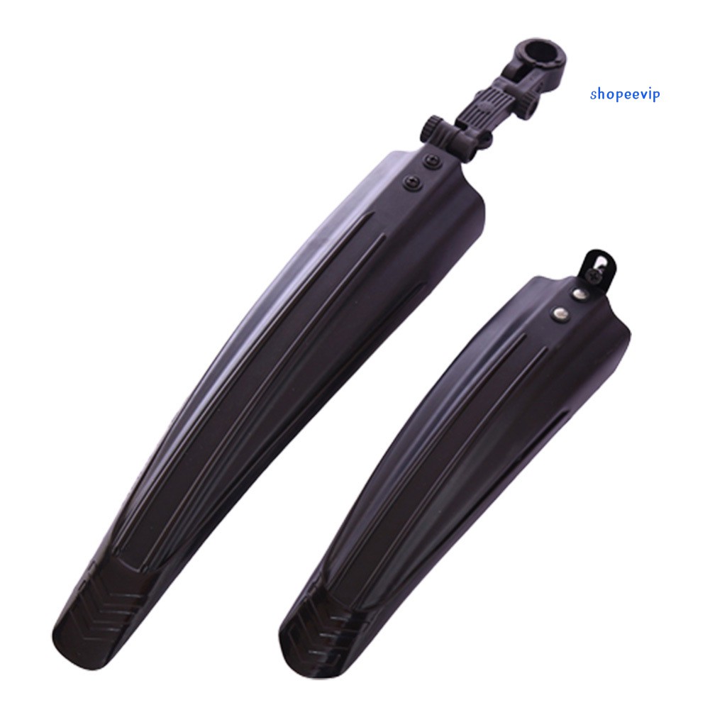 SPVP 2Pcs Stylish Mountain Bike Bicycles Front Rear Plastic Mudguard Fenders Set