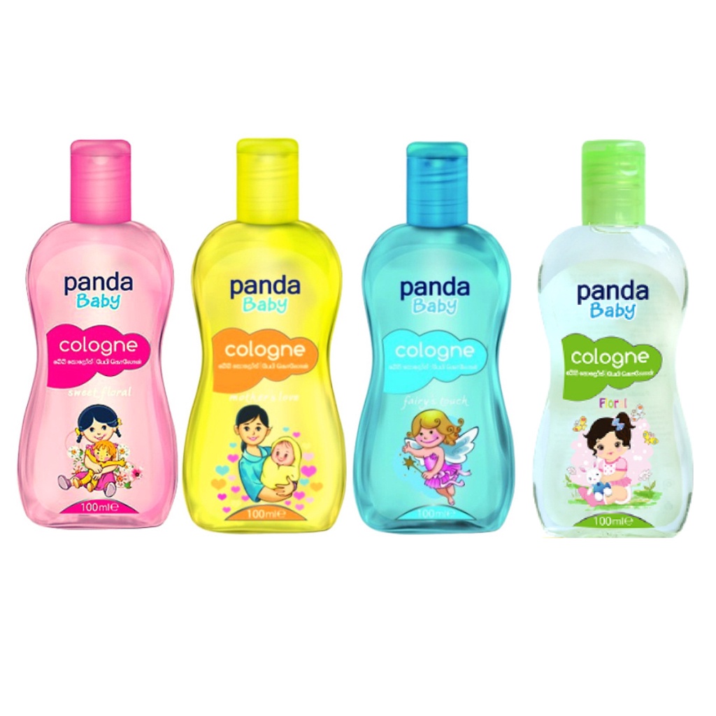 Nước hoa cho bé Panda Baby Cologne 100ml - Lưu hương lâu, mùi hương dịu thơm, an toàn cho bé.