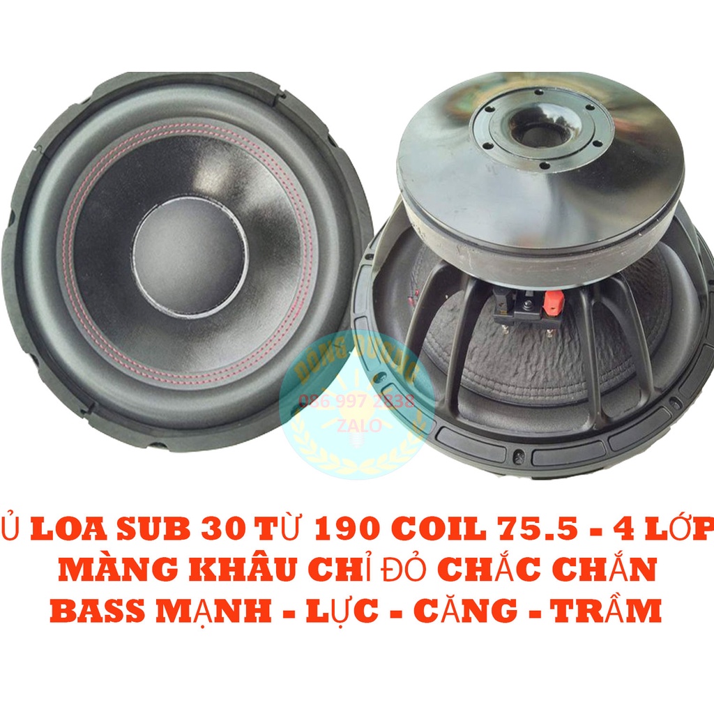 LOA SUB 30 NECXO TỪ 190 COIL 76 - GIÁ 1 CHIẾC