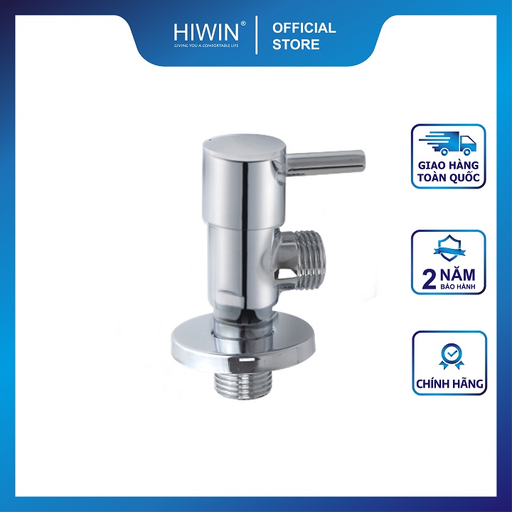 Van T chia nước vòi sen vòi xịt, van giảm áp lực nước chất liệu đồng mặt gương HIWIN JF-210