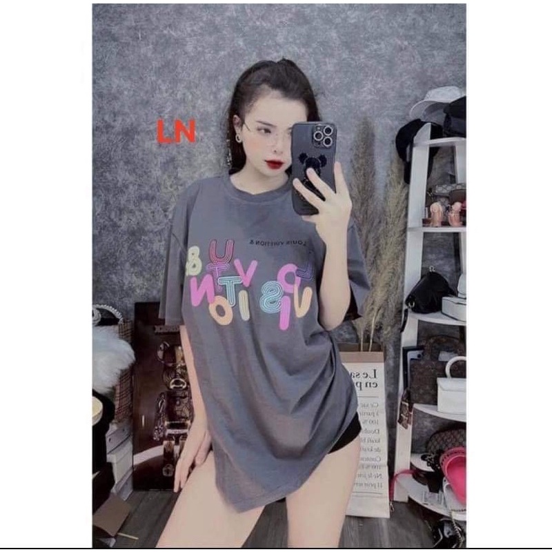 Áo phông vui tươi sắc màu LN11