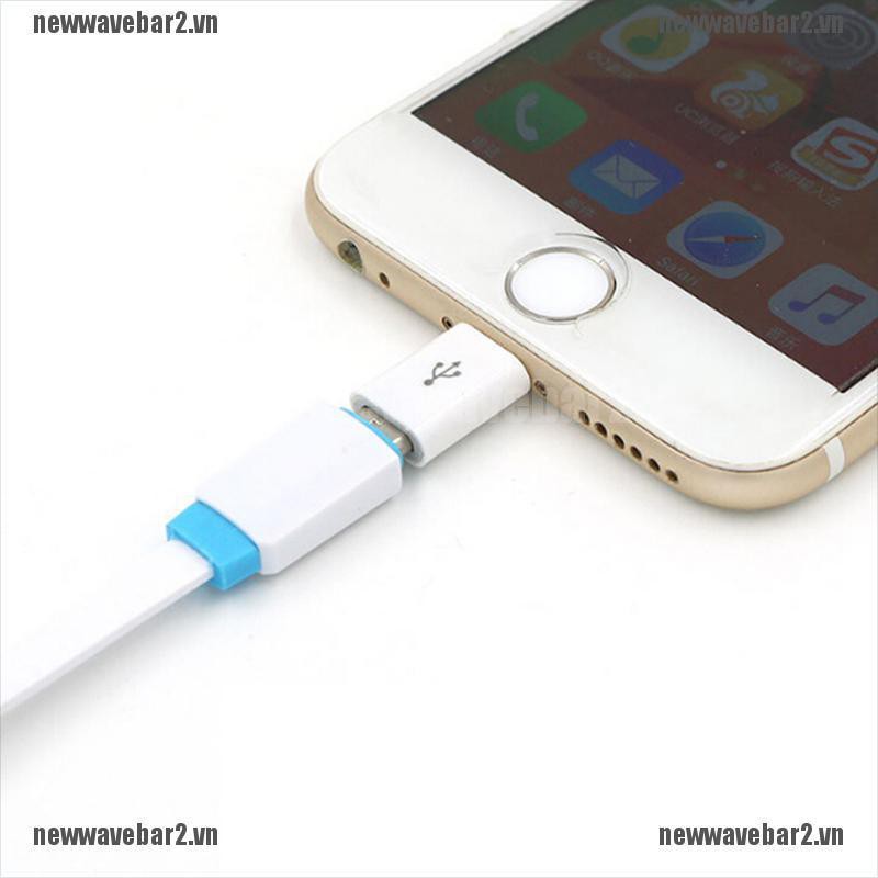 Bộ 1 / 5 / 10 Dây Cáp Sạc Chuyển Đổi Từ Micro Usb Sang Ios Dành Cho Điện Thoại