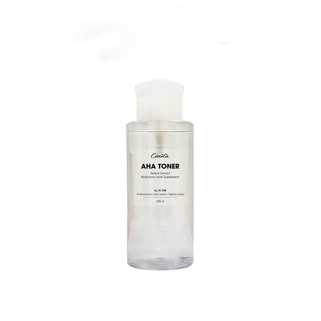 Nước hoa hồng dành cho da mụn Cénota Aha Toner 300ml