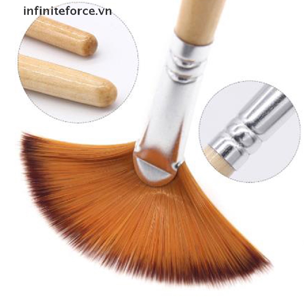 Bộ 5 Cọ Trang Điểm Hình Cánh Quạt