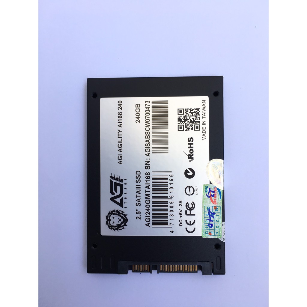 Ổ Cứng SSD 240GB AGI Chính hãng Kim Thiên Bảo Phân Phối | BigBuy360 - bigbuy360.vn