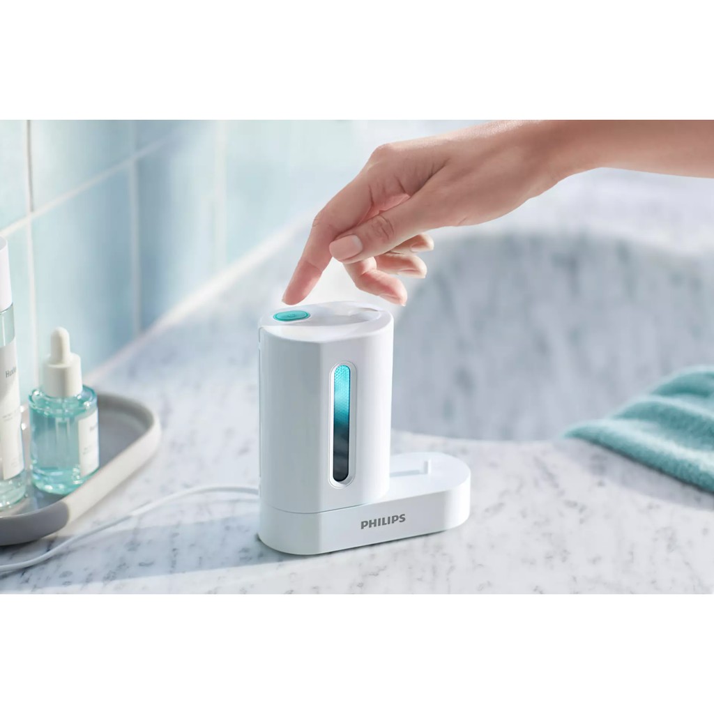 Bộ khử trùng đầu bàn chải Philips kiêm sạc HX6907/01 (tách từ bộ bàn chải Philips Sonicare FlexCare Platinum HX9193/04)