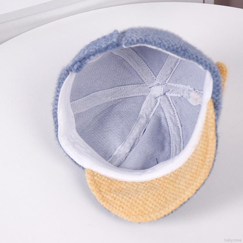 Children's Hat Autumn Winter Plush Warm Baby Cap