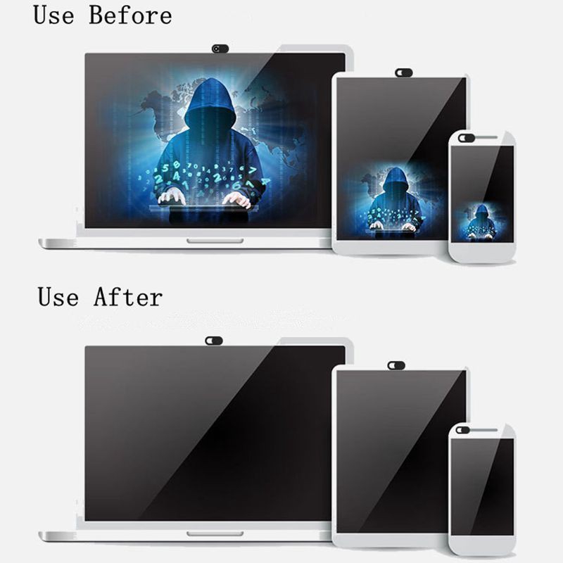 Bộ 3 miếng trượt từ tính đậy webcam cho Laptop,For iPad,PC,Macbook,Phone