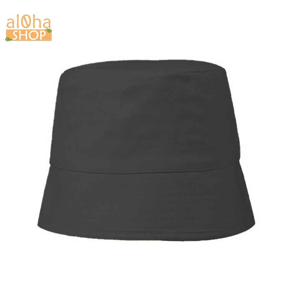 Nón bucket vành cụp trơn - mũ tai bèo Ulzzang phong cách, cá tính Unisex nam nữ - al0ha Shop