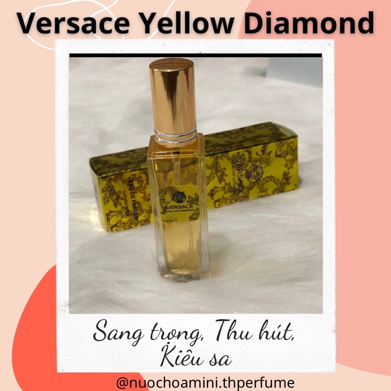 Nước Hoa Mini Versace Yellow Diamond 20ml (Mẫu 5D)