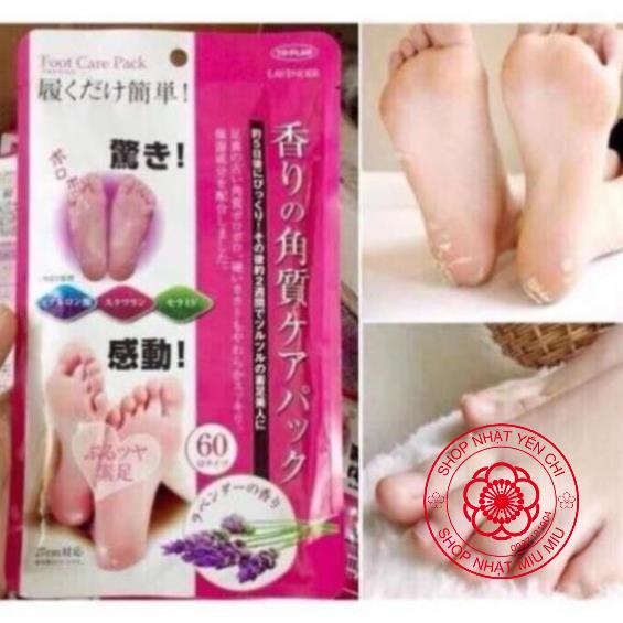 Ủ chân Lavender lột da chết hàng Nhật chuẩn