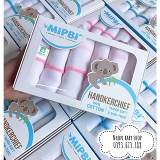 SET 6 KHĂN SỮA  COTTON MIPBI