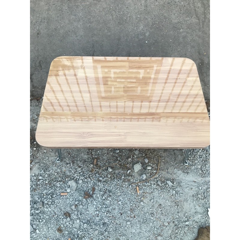 Bàn xếp vân gỗ mini để laptop 30*50 | BigBuy360 - bigbuy360.vn