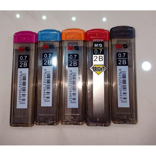 Ruột chì bấm 2B 0.5 M&G , 20pcs (ống)
