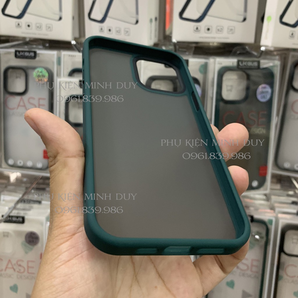 Ốp LIKGUS nhám chống bám vân tay cho các đời Iphone 12 Mini, 12 Pro, 12 Pro Max, 11, 11 Pro, 11 Pro Max, Xs Max, X/Xs 🍀 | BigBuy360 - bigbuy360.vn