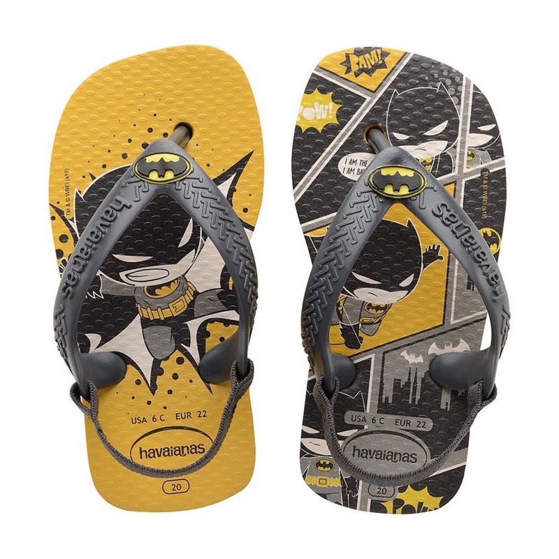 Havaianas Giày Sandal Em Bé Herois Batman Chuối Vàng - Cửa Hàng Chính Hãng