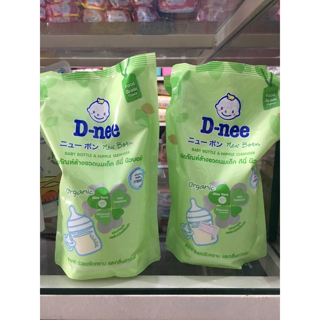 Nước rửa bình sữa Dnee Dạng Túi 600ml (Chính hãng có tem Công ty Đại Thịnh)