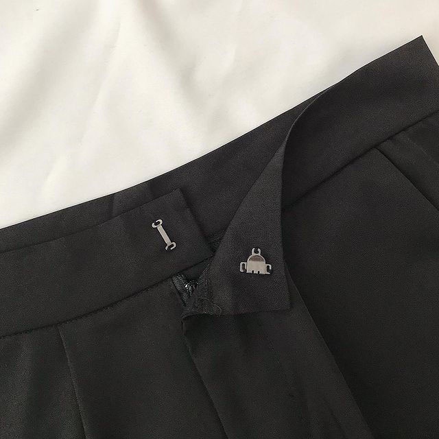 Quần Vải Ống Suông Nữ JEM CLOSET Dáng Baggy Ống Rộng Chất Tây Mịn Style Công Sở CHASE 2486