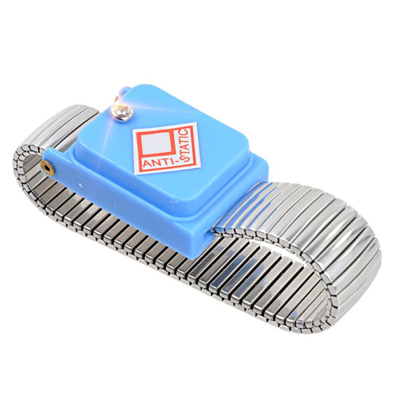 Vòng Đeo Tay Không Dây Bằng Kim Loại Chống Tĩnh Điện Có Thể Điều Chỉnh