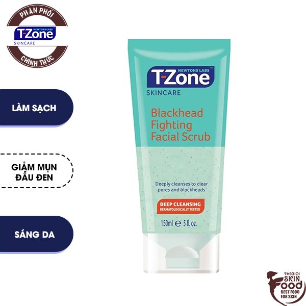 Kem Tẩy Da Chết Newtons Labs T-Zone Blackhead Fighting Facial Scrub 150ml