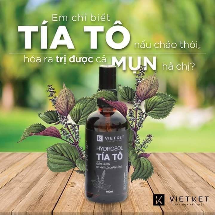 Xịt Dưỡng Da Mặt - Tía Tô Việt Kết