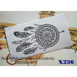 [MUA 1 TẶNG 1] Hình xăm dán Dreamcatcher - nhiều mẫu