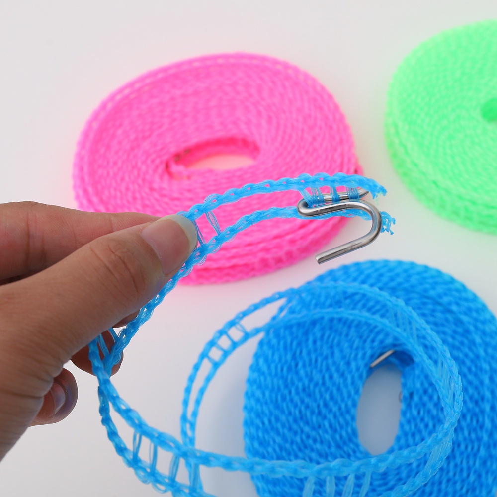 Cuộn Dây Phơi Quần Áo 5M Không Trượt Chống Gió Tiện Dụng Cho Hoạt Động Ngoài Trời