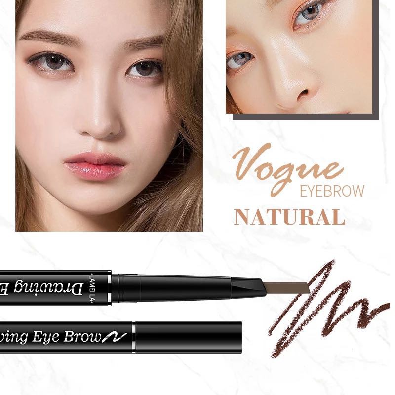 Bút kẻ lông mày 💕NỘI ĐỊA TRUNG💕 Double Effect Lameila | BigBuy360 - bigbuy360.vn