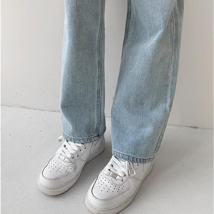 Quần Jeans Dài Ống Rộng Thời Trang Dành Cho Nữ