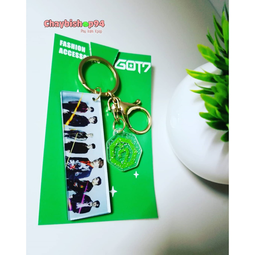 [FREESHIP99K] Móc khóa mica 2 mặt BTS, GOT7, SEVENTEEN, BLACKPINK