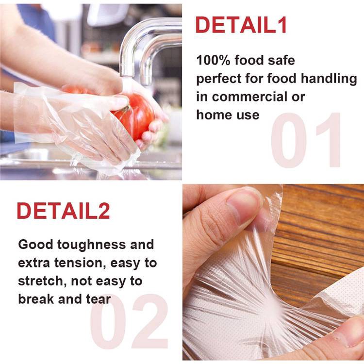 Set 100 Găng Tay Làm Bếp Sử Dụng Một Lần Tiện Lợi