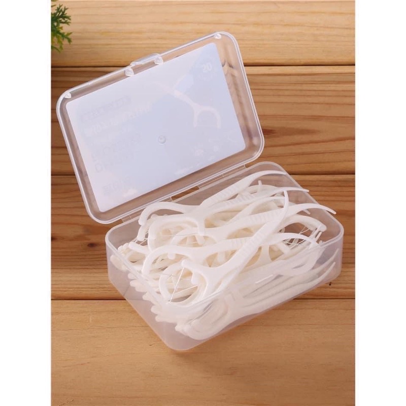 Tăm chỉ nha khoa - 1 hộp 50 chiếc