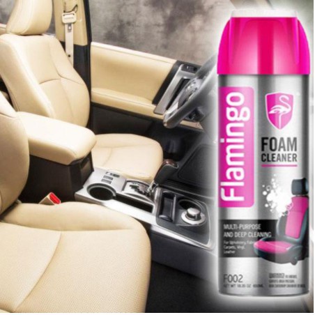 Bình Xịt Tẩy Đa Năng Dạng Bọt Flamingo F002 650ml - Vệ Sinh Nội Thất Oto, Nội Thất Gia Đình