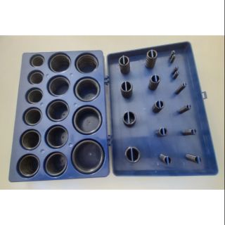 Hộp Gioăng Cao Su[Sim Cao Su]Oring Kit 382 chiếc NPR 70 Shore A. Hộp oring T Seal