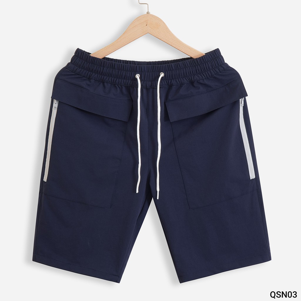 Quần Đùi Nam Vải Gió Túi Dán Khóa Ngược Thời Trang ZERO | BigBuy360 - bigbuy360.vn