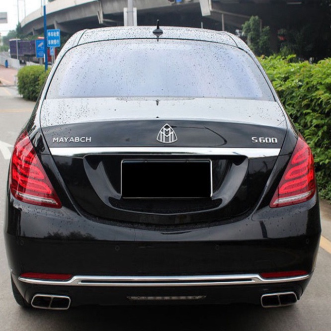 Sản Phẩm Decal tem chữ Maybach Inox cao cấp dán trang trí ô tô G80708 (HÀNG LOẠI 1)